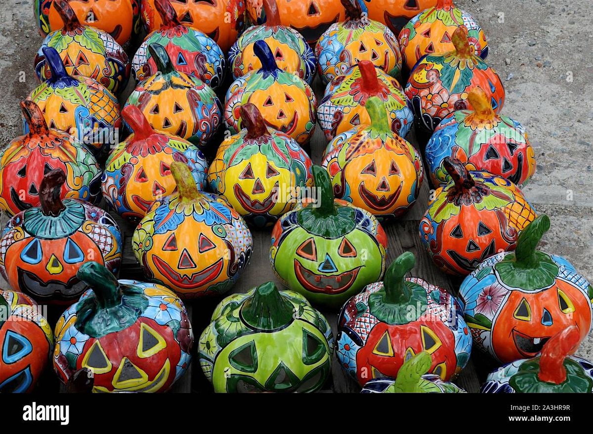 Halloween Pottery Painting