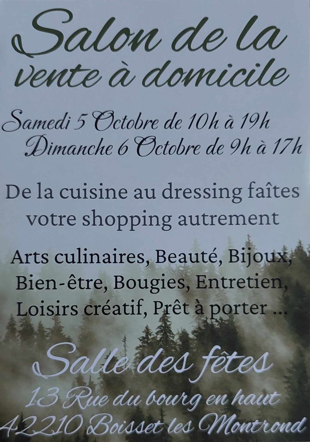 Salon de la Vente \u00e0 Domicile