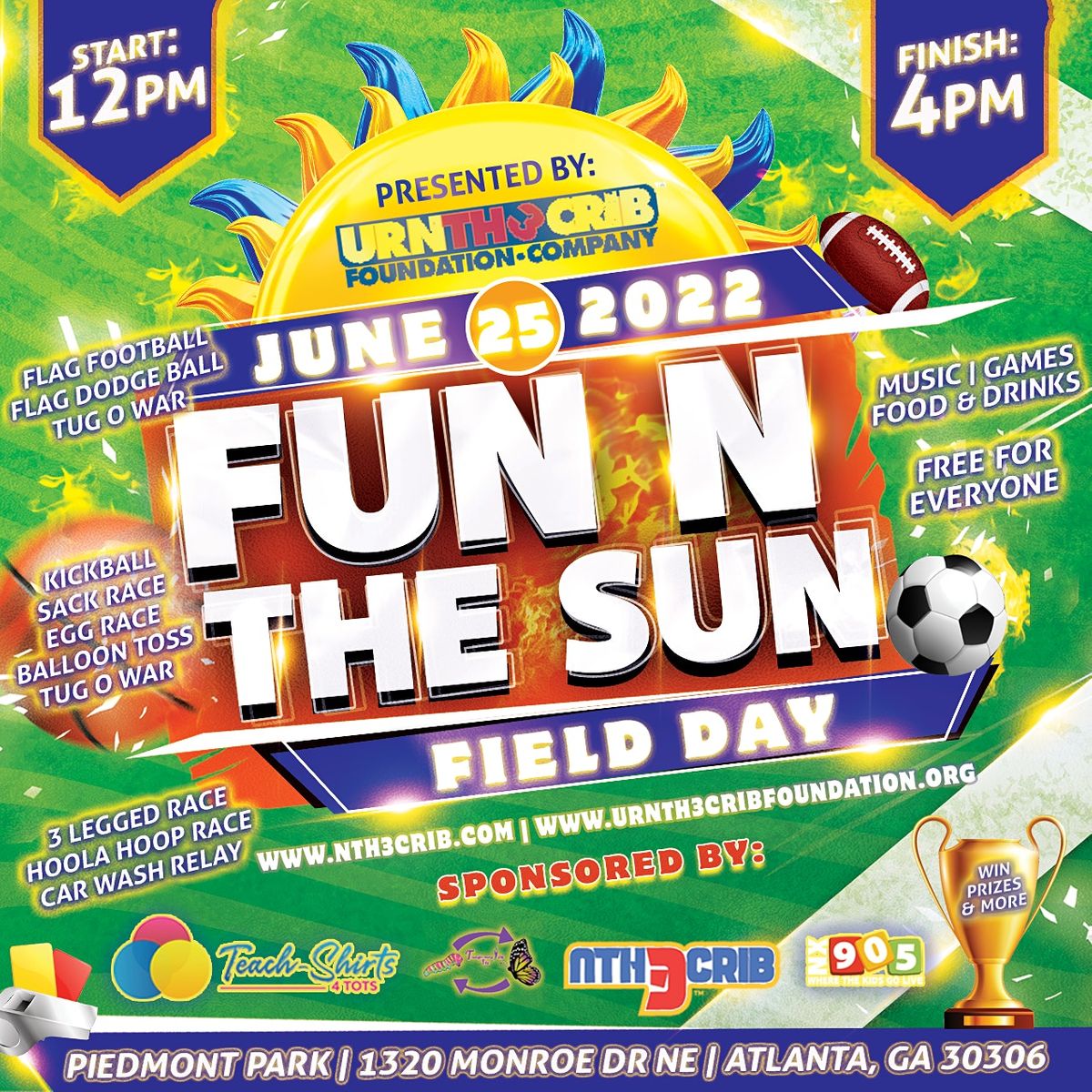 Fun N The Sun \u201cField Day\u201d For the Youth