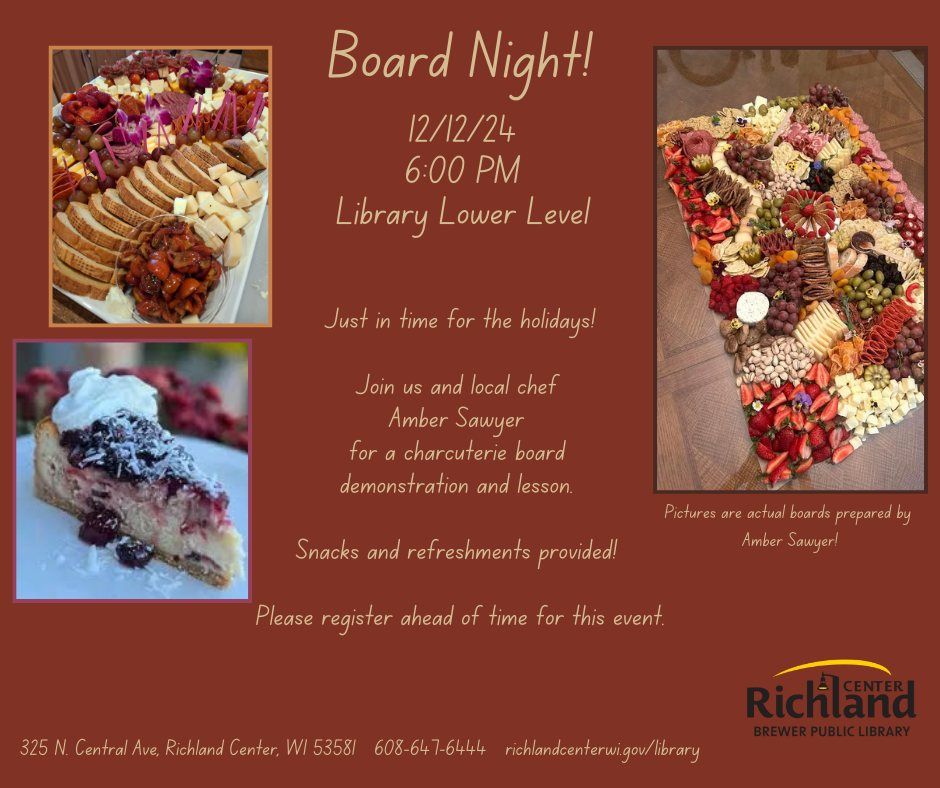 Board Night! with Amber Sawyer