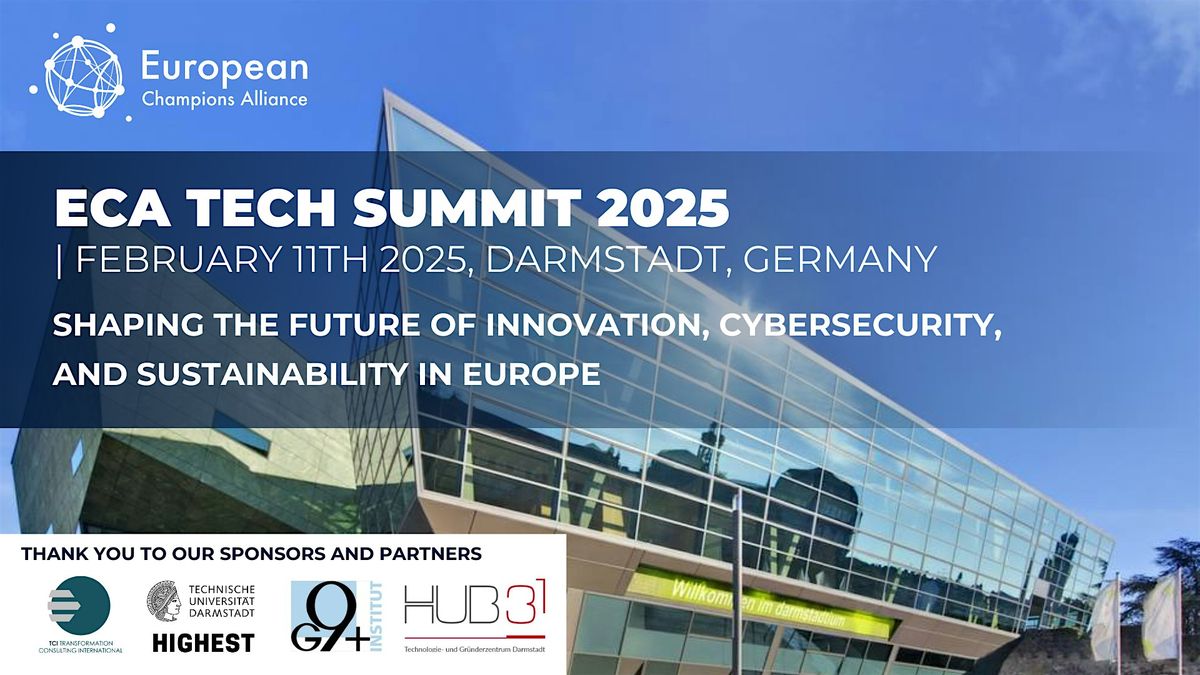 ECA TECH SUMMIT 2025 - Darmstadt