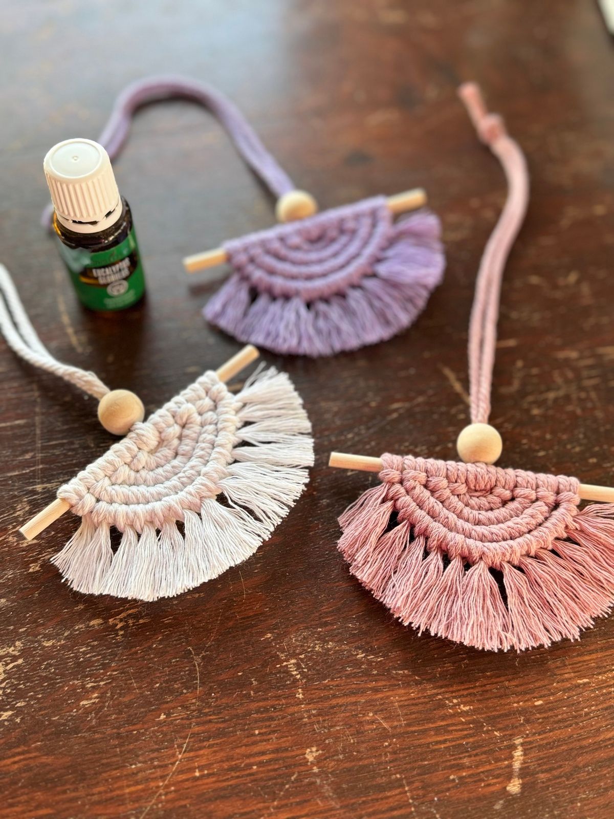 Macrame- Car Diffusers