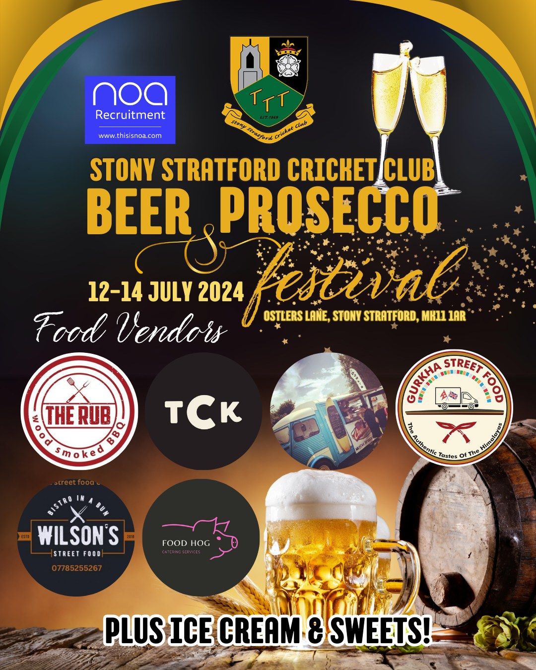 Stony Stratford CC Beer & Prosecco Festival