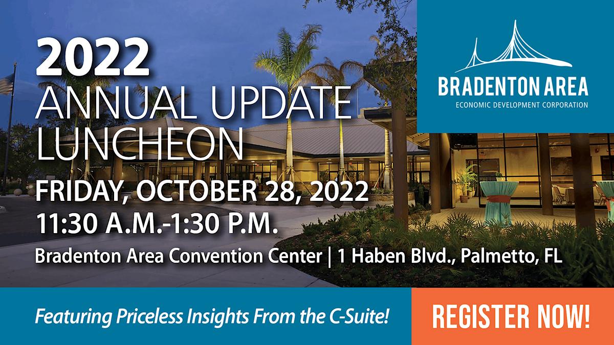 2022 Annual Update Luncheon, Bradenton Area Convention Center, Palmetto ...