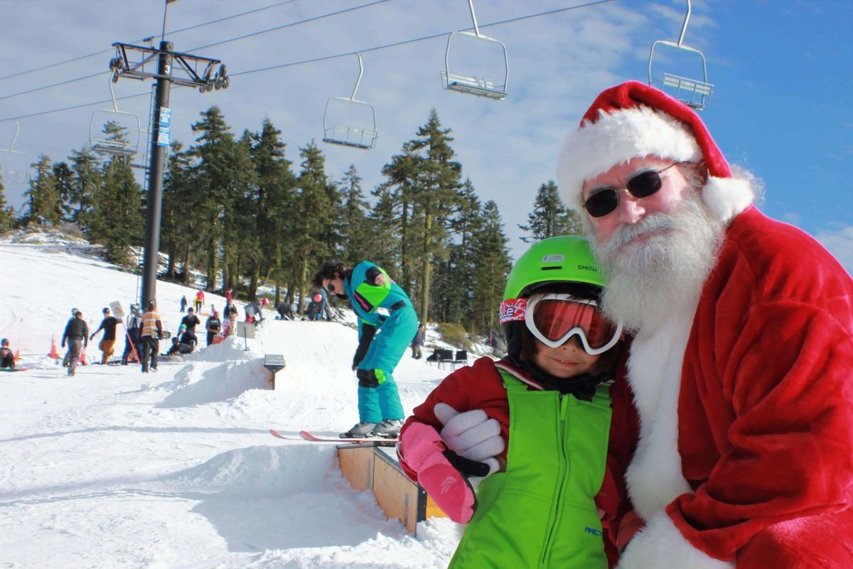 Santa on Mt. Ashland