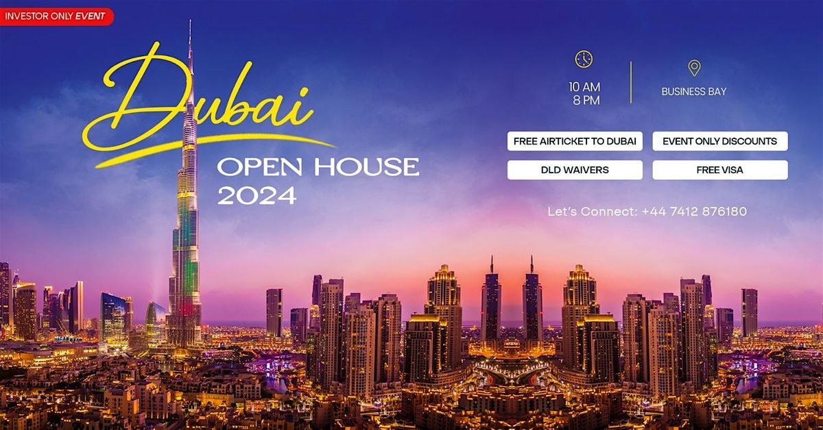 EMAAR DUBAI OPEN HOUSE 2024, Business Bay, Dubai, 10 July 2024