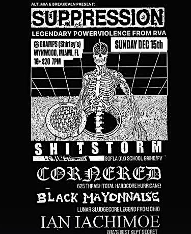 Suppression & Shitstorm