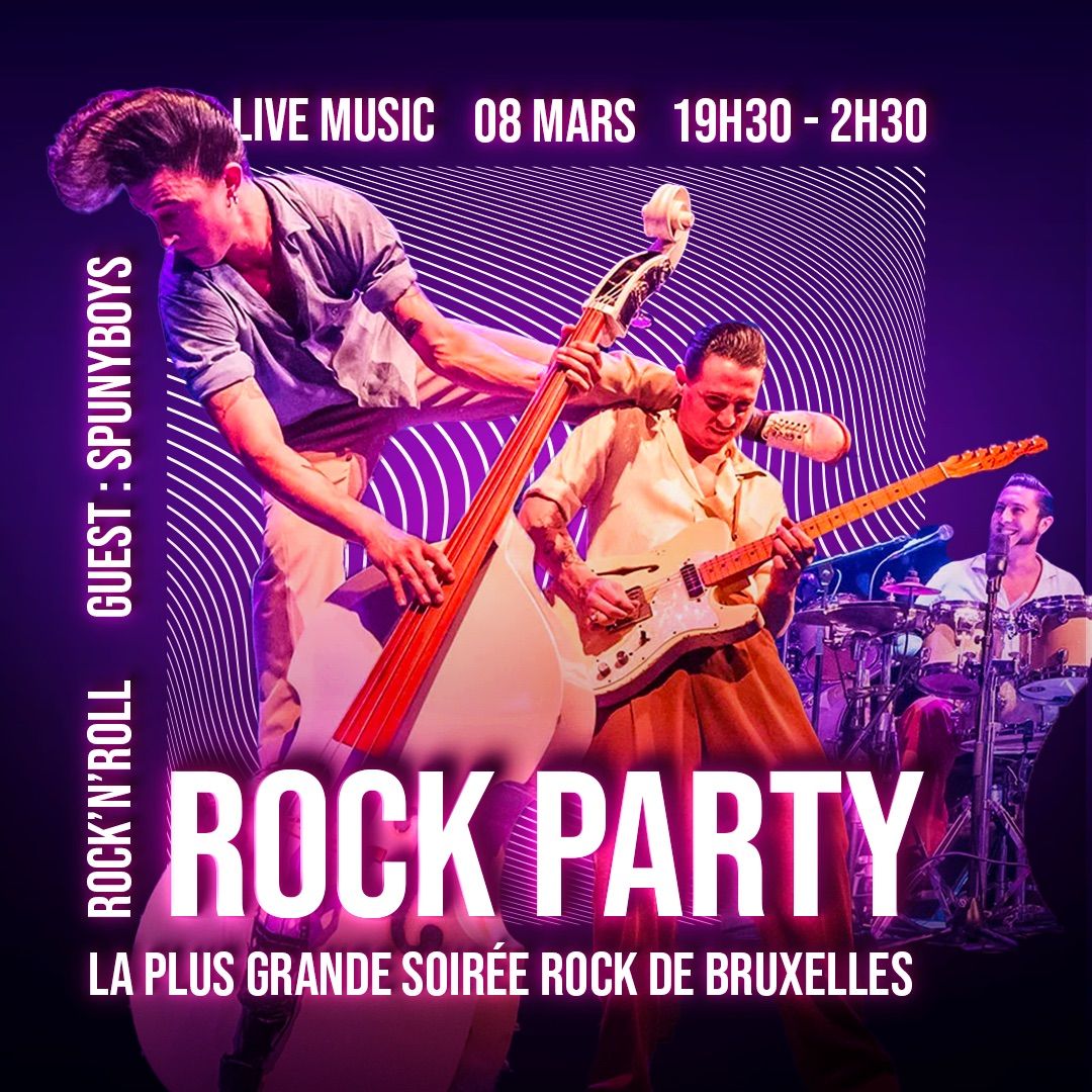 Soir\u00e9e de Gala Rock 'n' Roll \ud83d\udc83 Concert Spunyboys \ud83c\udfb8 Albert Hall Palace