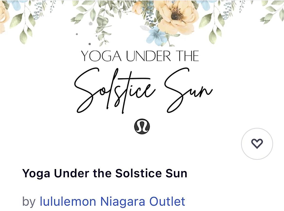Yoga Under the Solstice Sun