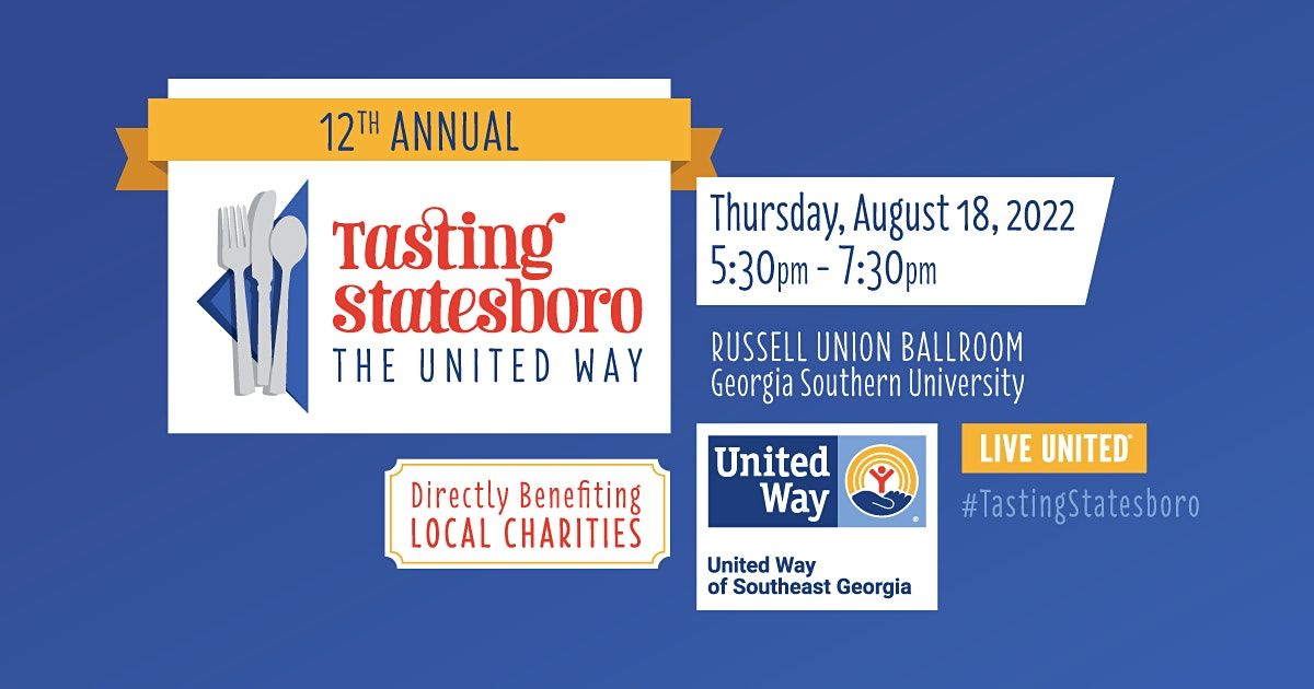 12th Annual Tasting Statesboro the United Way!, 85 Avenue