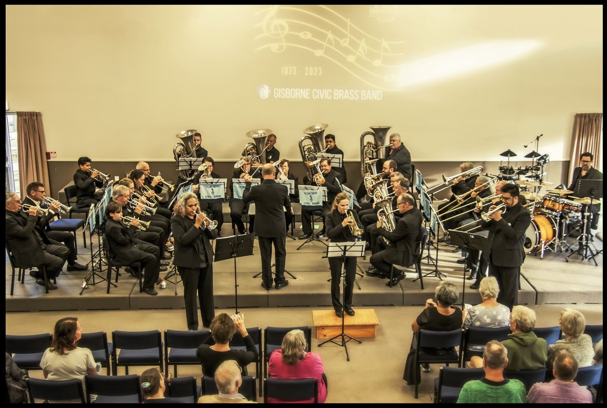 Gisborne Civic Brass Band CONCERT