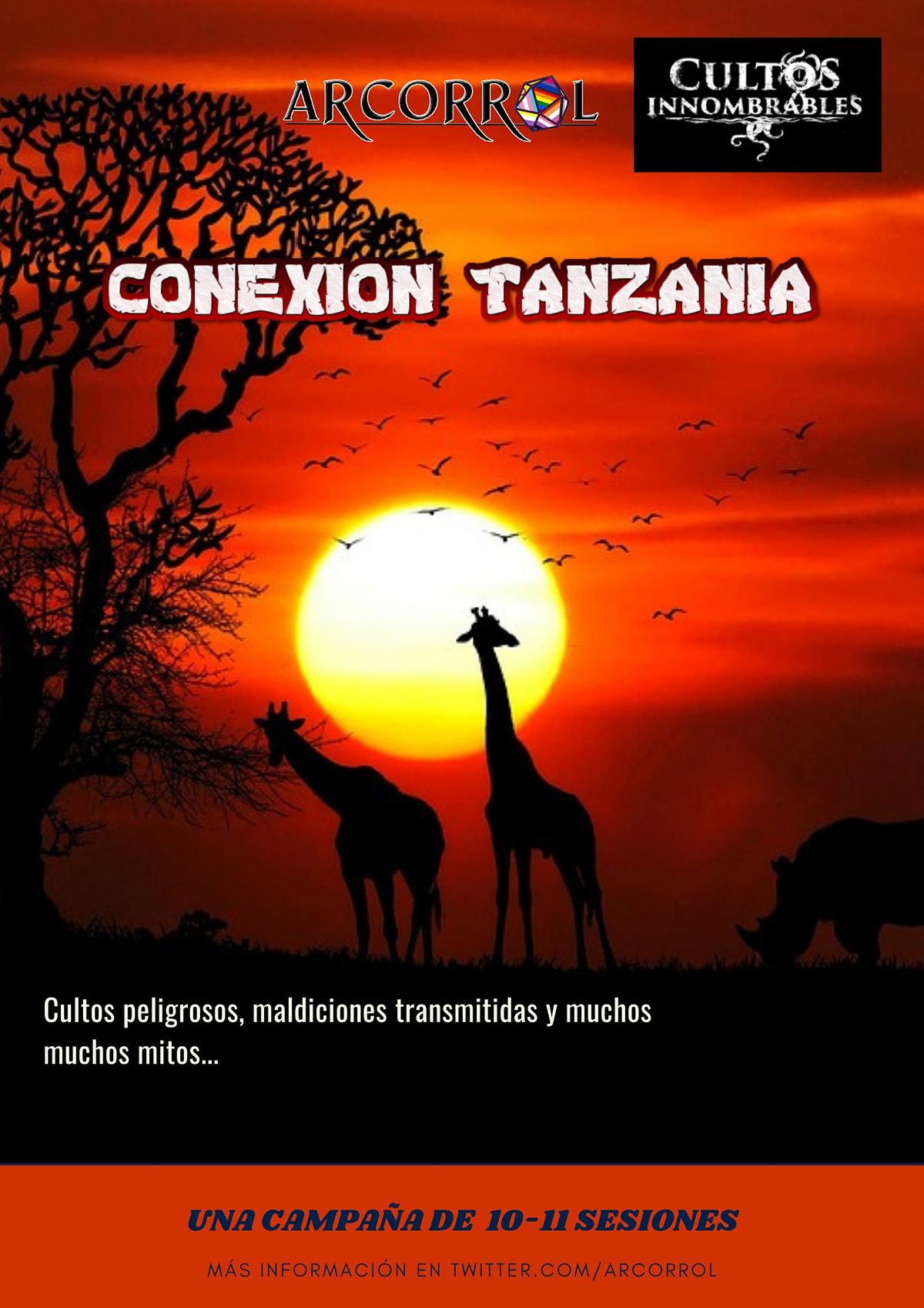 Conexi\u00f3n Tanzania: Campa\u00f1a de Rol (Cultos Innombrables)