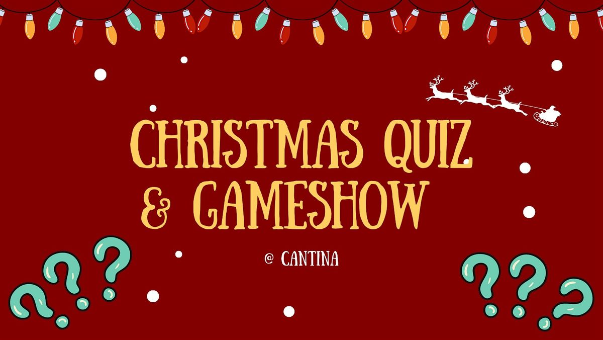 Christmas Quiz & Gameshow!