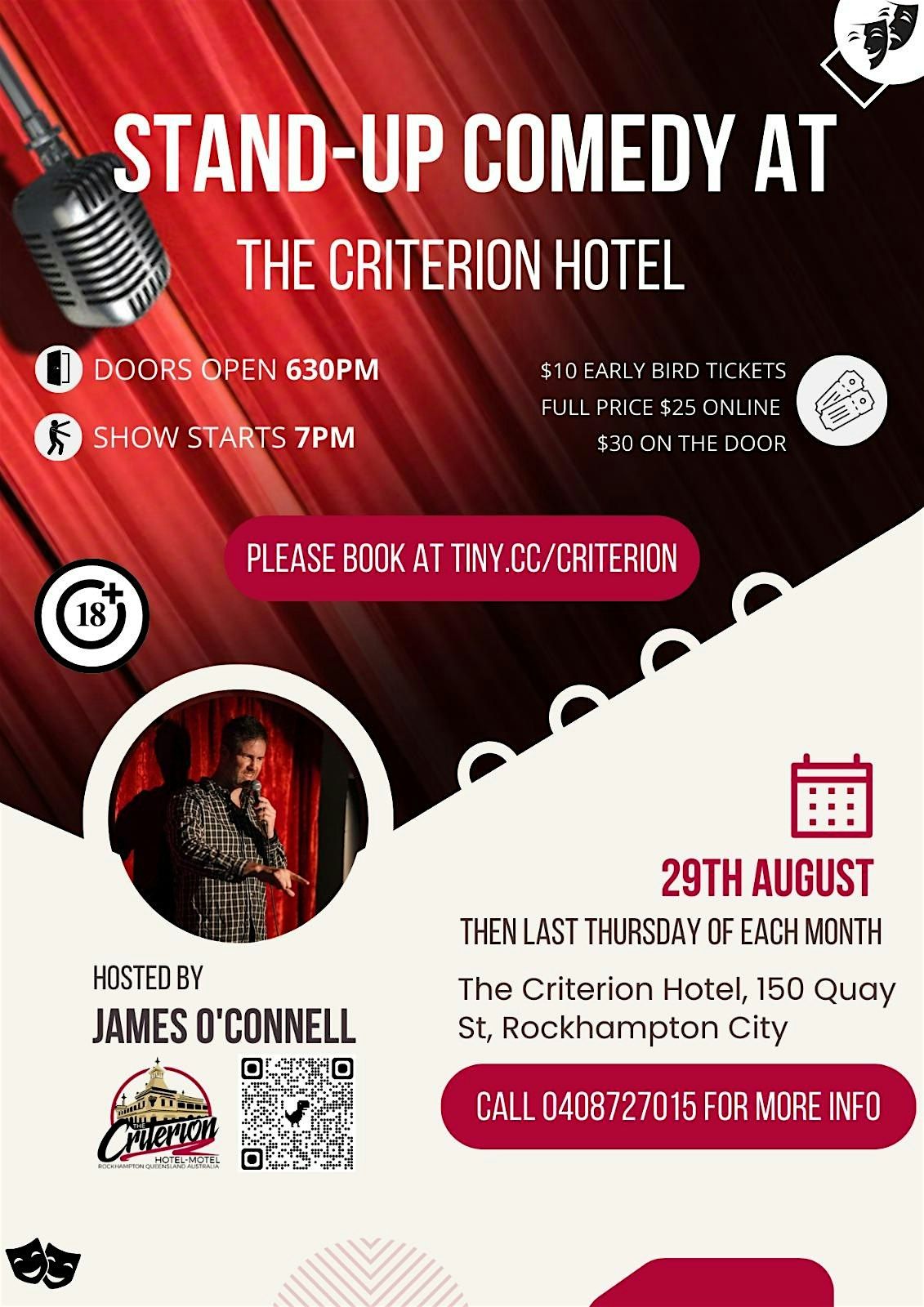 Stand-up Comedy at The Criterion Hotel