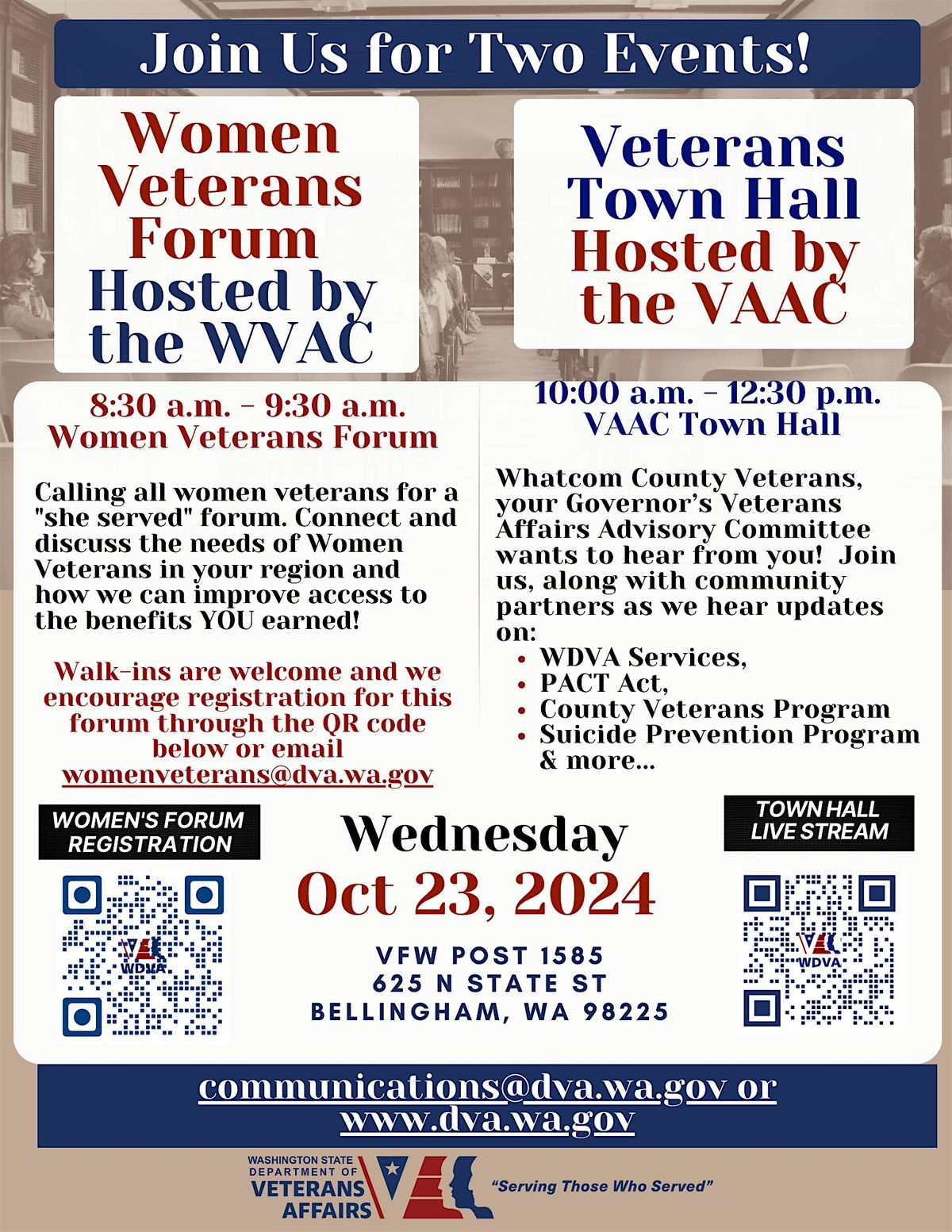 Women Veterans Forum