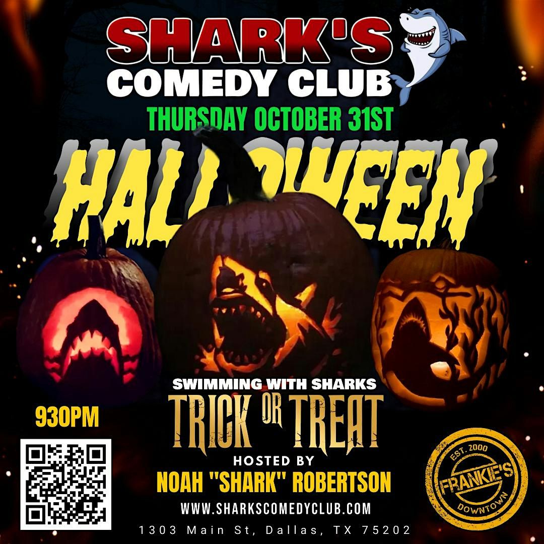 SHARK'S COMEDY CLUB HALLOWEEN COMEDY PARTY | COSTUME CONTEST