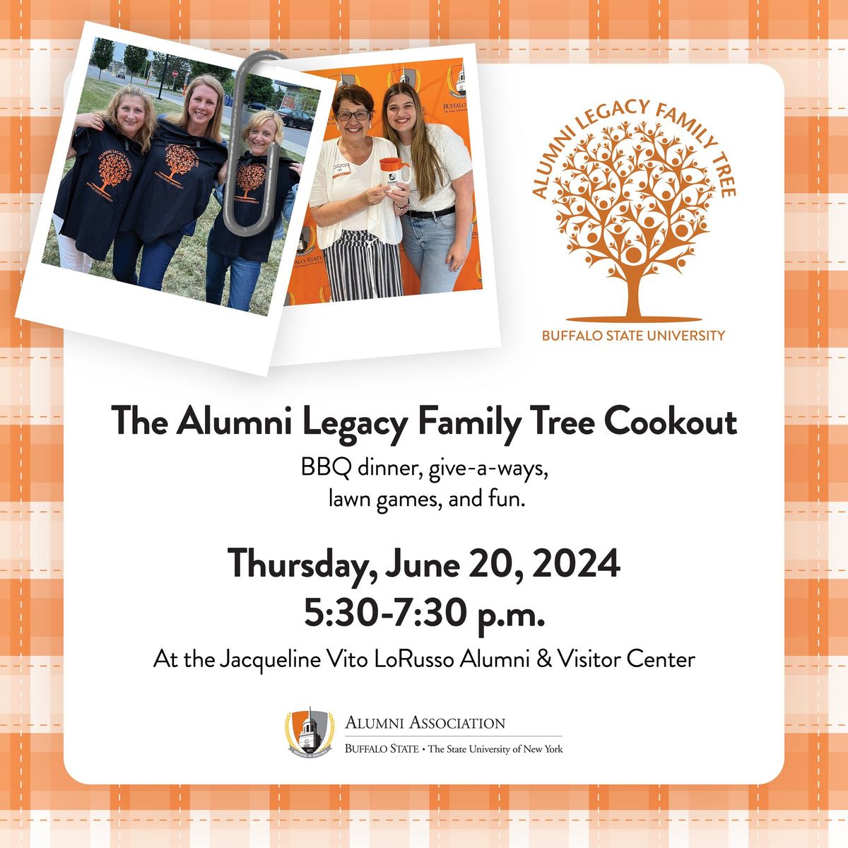 Alumni Legacy Family Tree Cookout