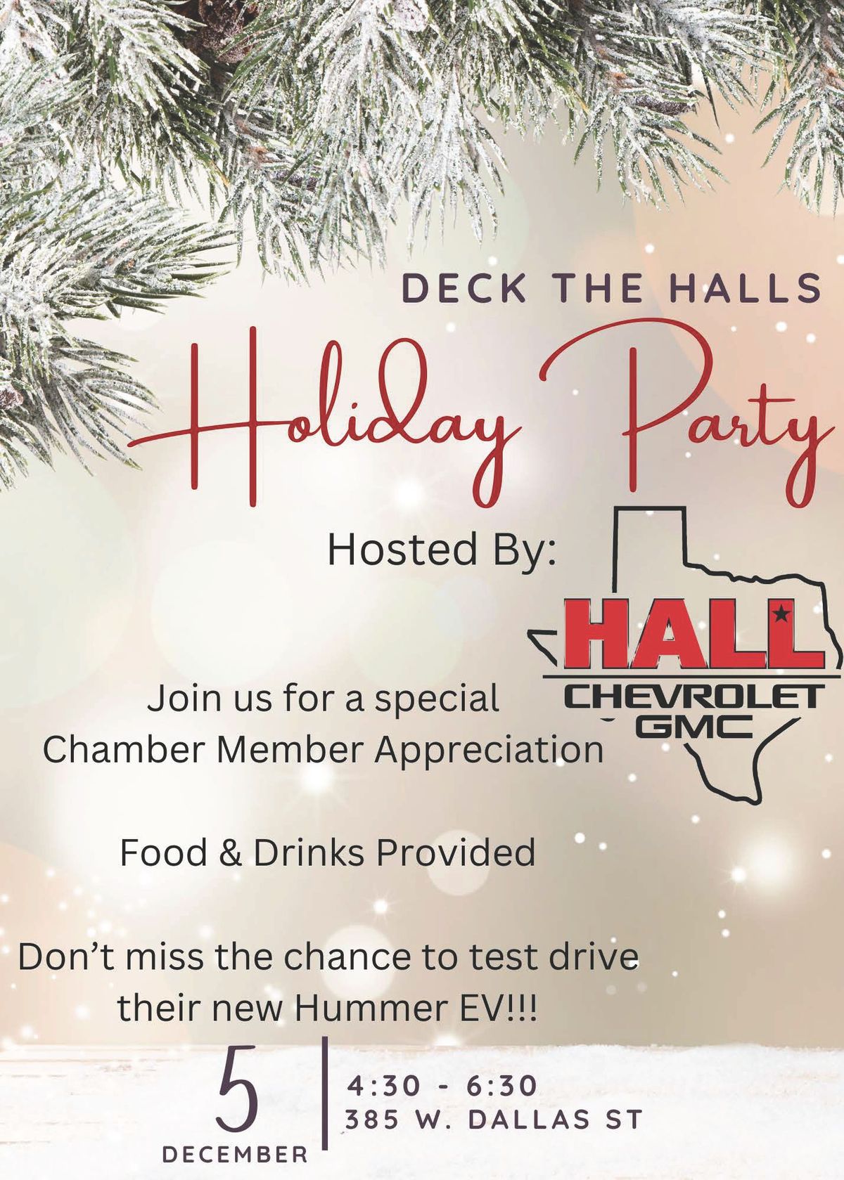 Holiday Party & Chamber Member Appreciation