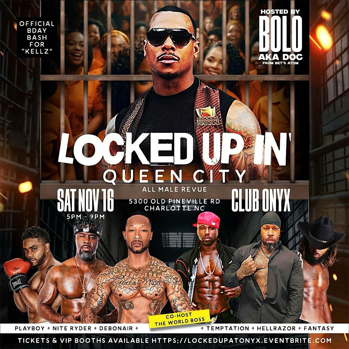 "LOCKED UP IN QUEEN CITY" BO 24'