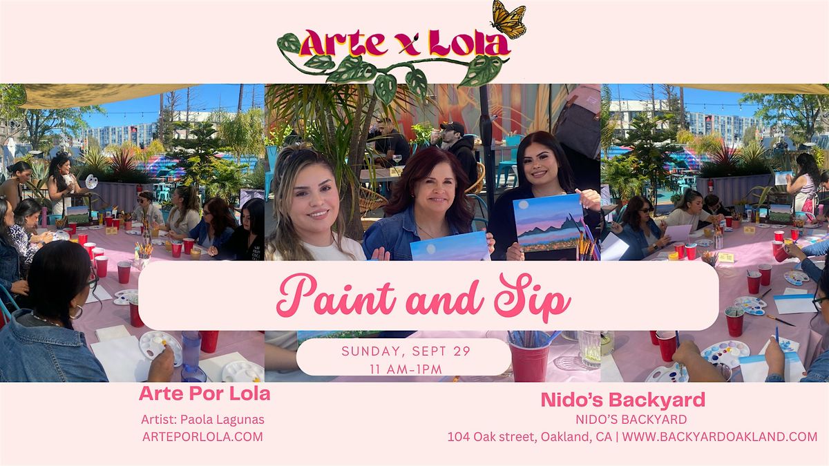 Arte Con Lola: Hispanic Heritage Month Paint and Sip