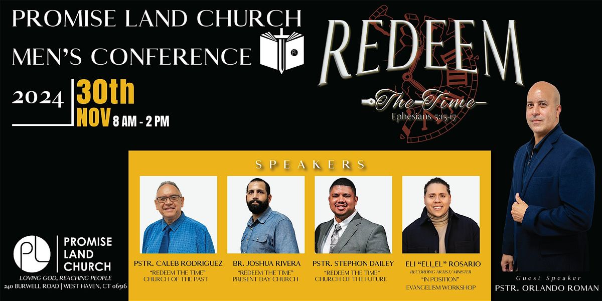 REDEEM THE TIME Men's Conference