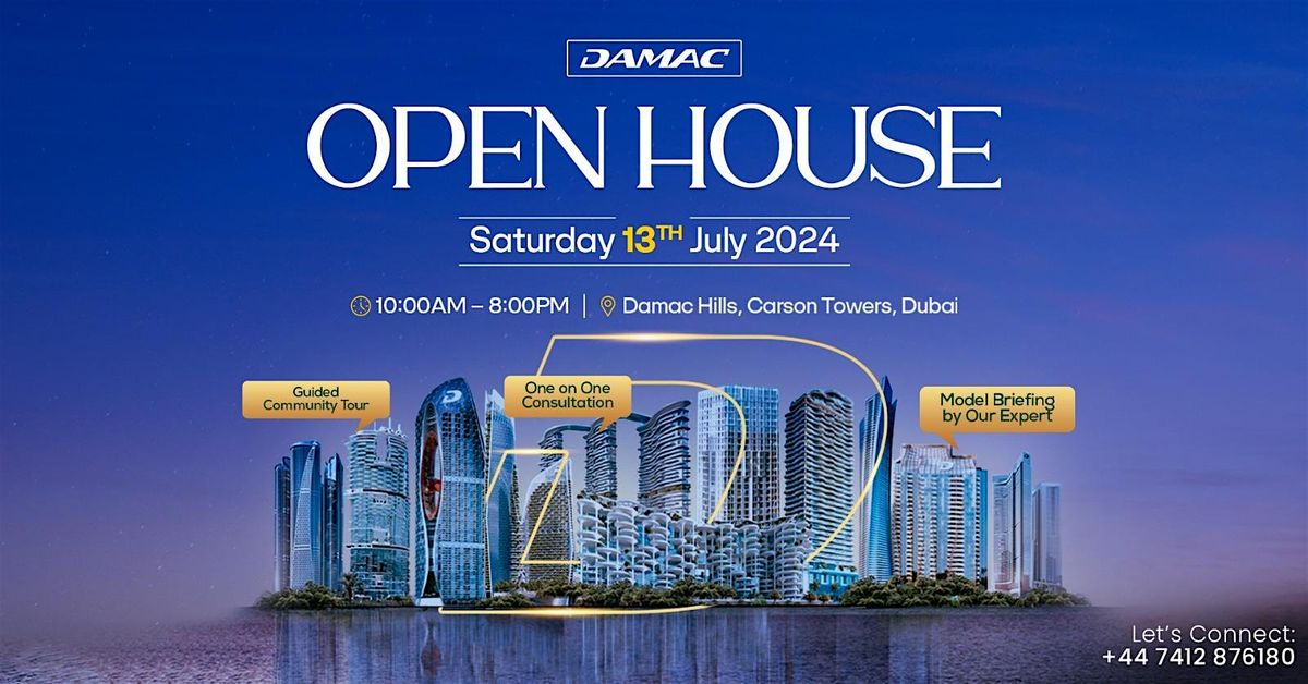 DAMAC UAE LUXURY PROPERTY OPEN HOUSE