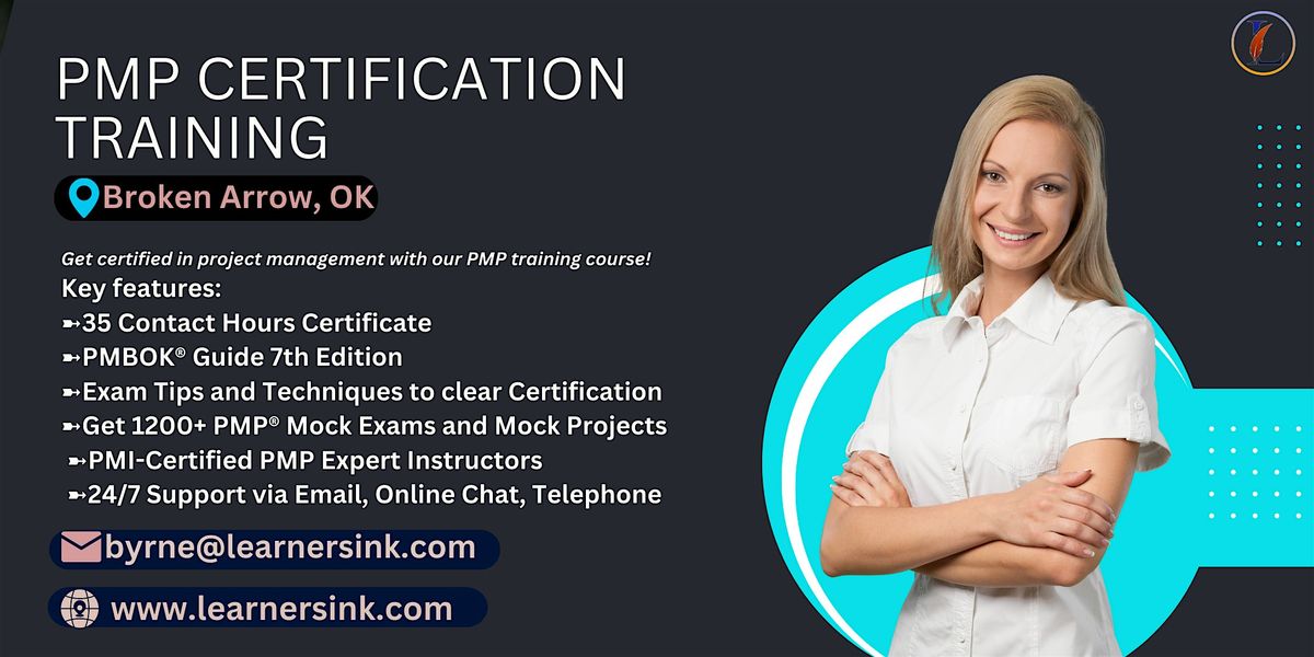 PMP Classroom Certification Bootcamp In Broken Arrow, OK