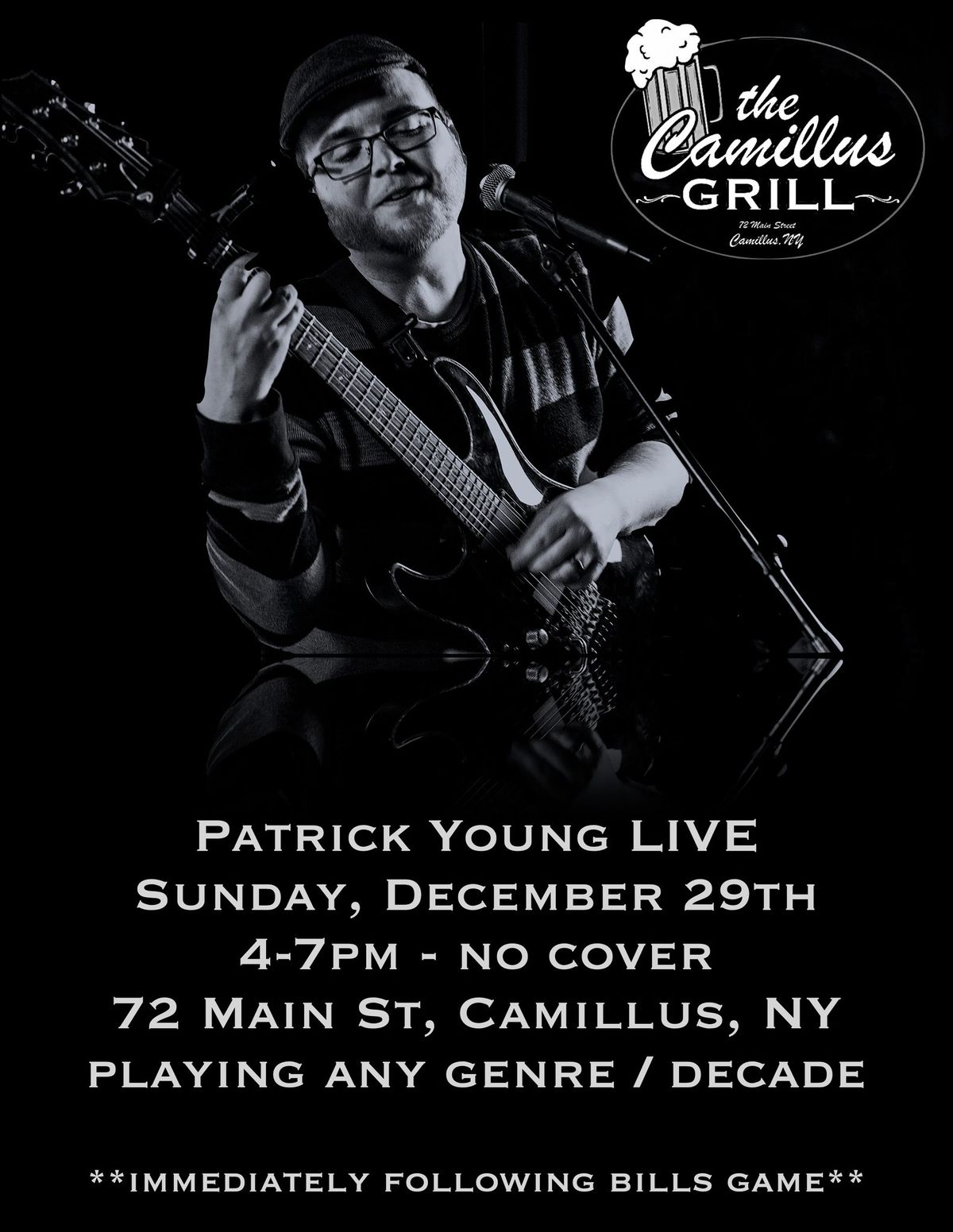 Patrick Young @ The Camillus Grill