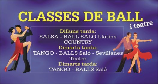 CLASSES DE BALL i Teatre. 13\/14 Diciembre 2021 - Club Friendsteam.com