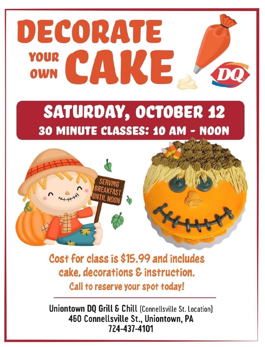 DIY Cake Decorating Class