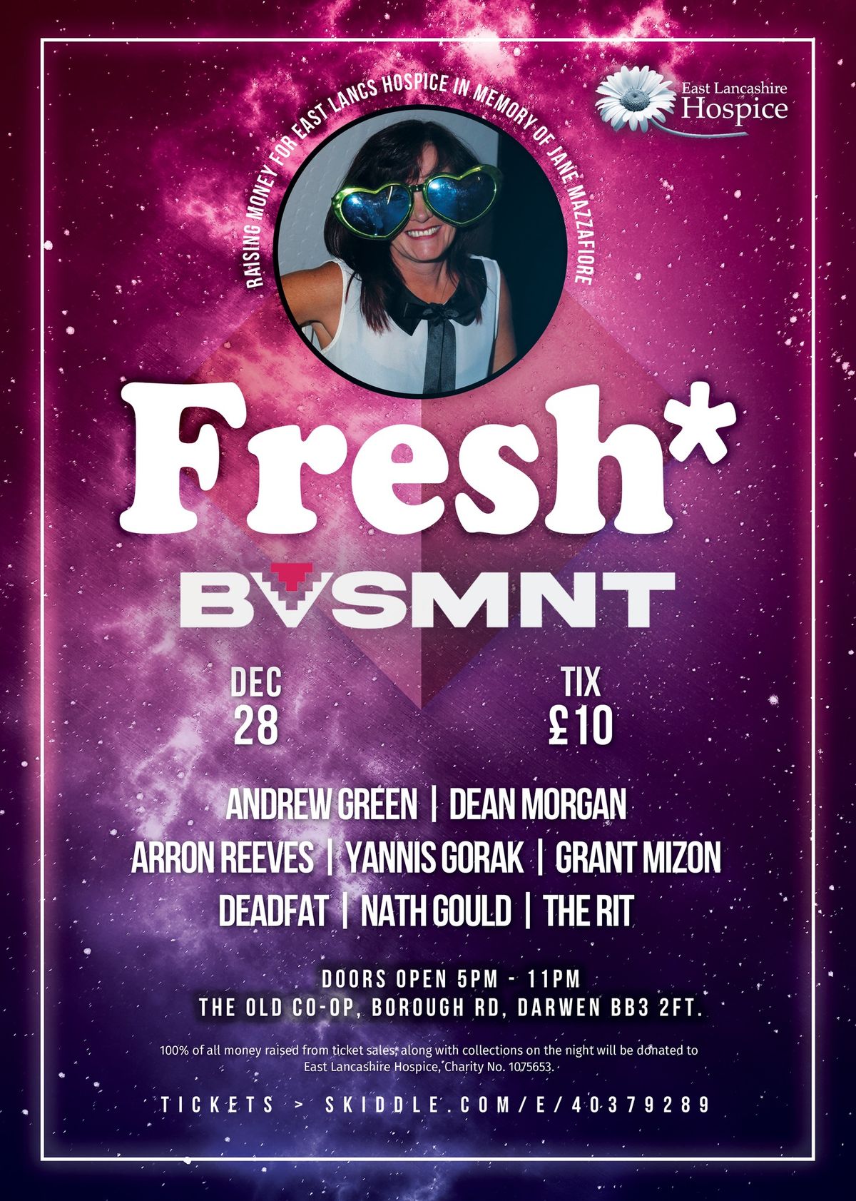 Fresh* RETURNS! 28th Dec 2024 @ BVSMNT, Darwen