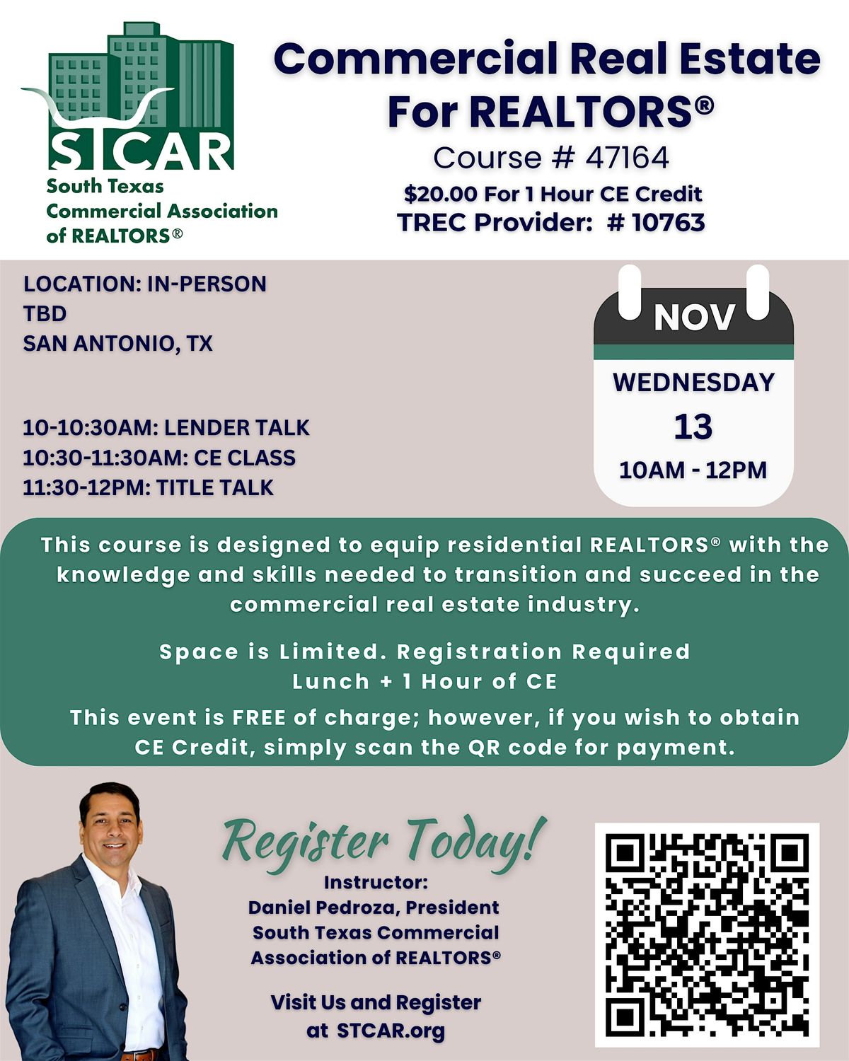 STCAR Commercial Real Estate for REALTORS\u00ae