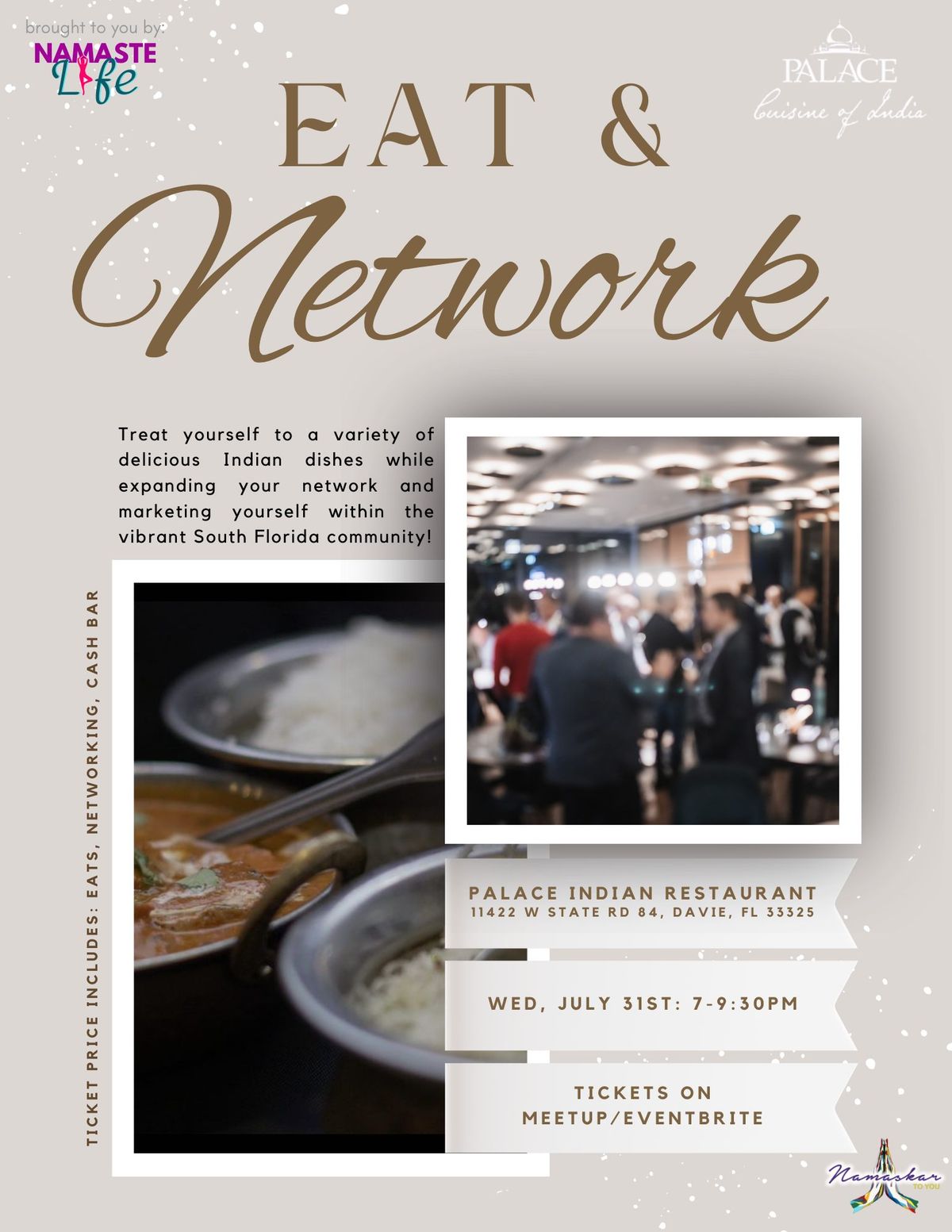 All-Inclusive Eat & Network