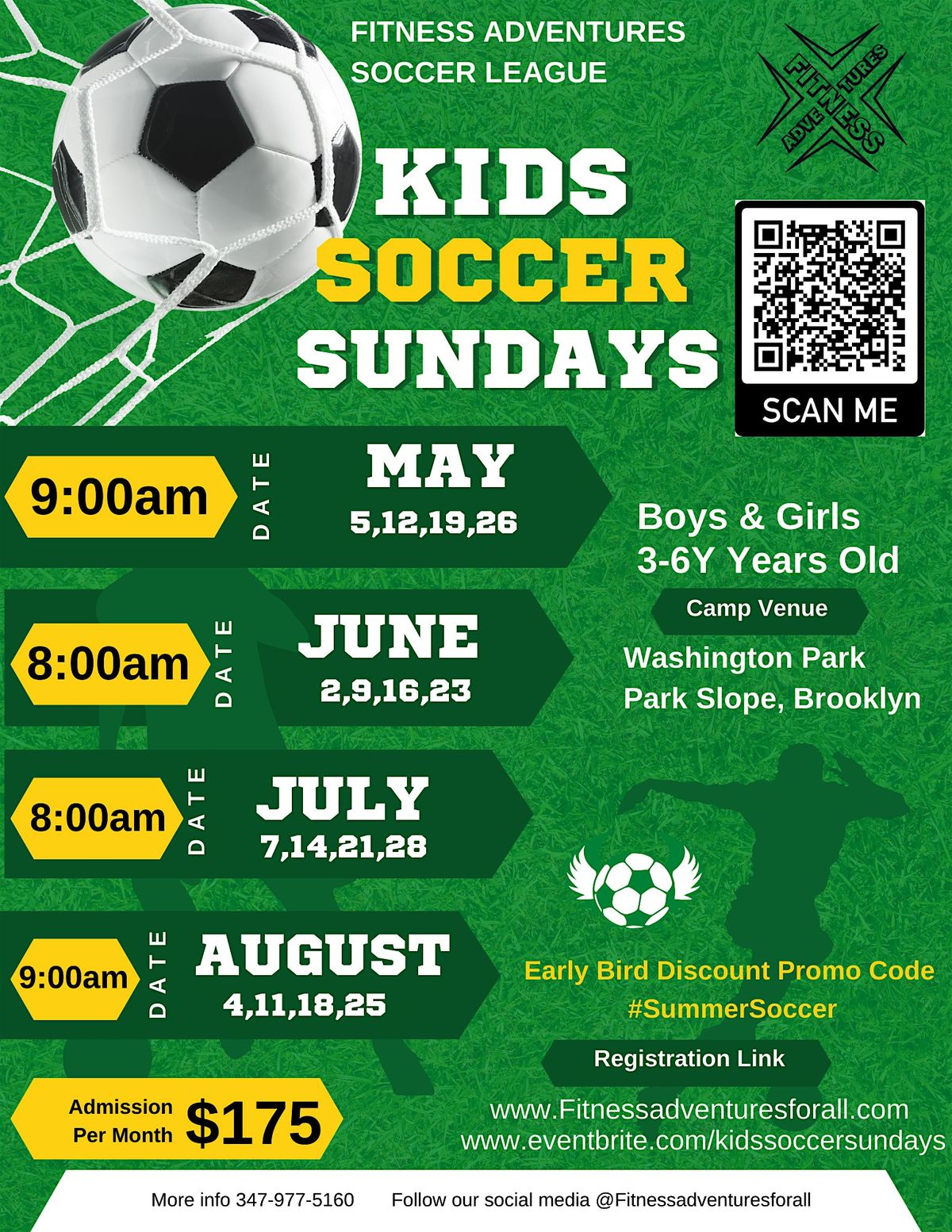 Demonstration Kids Soccer Weekends Class