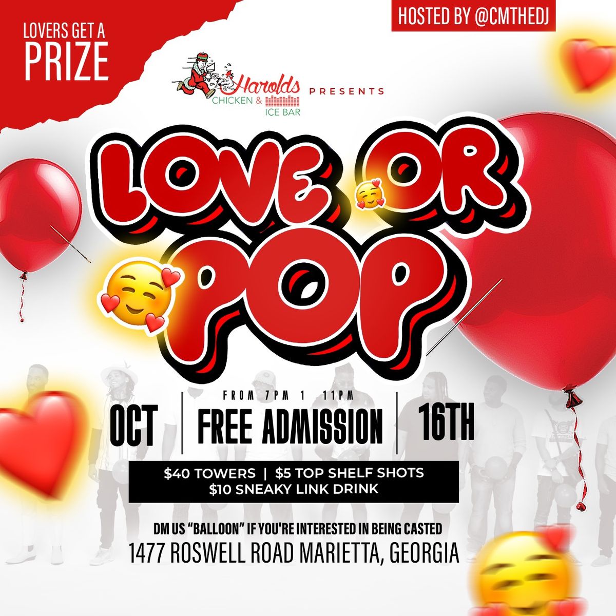 Harold's Love or Pop Night