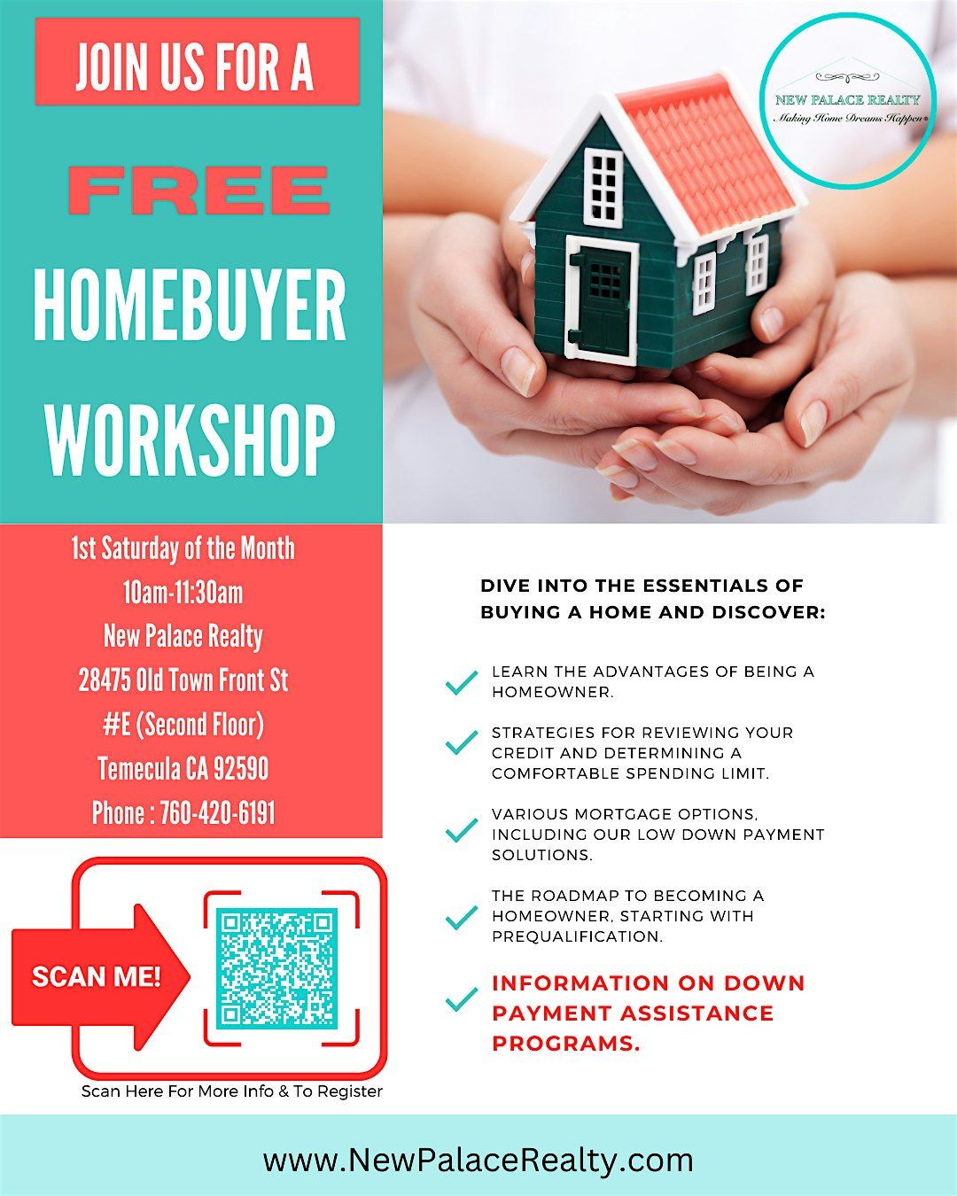 FREE HOMEBUYER WORKSHOP