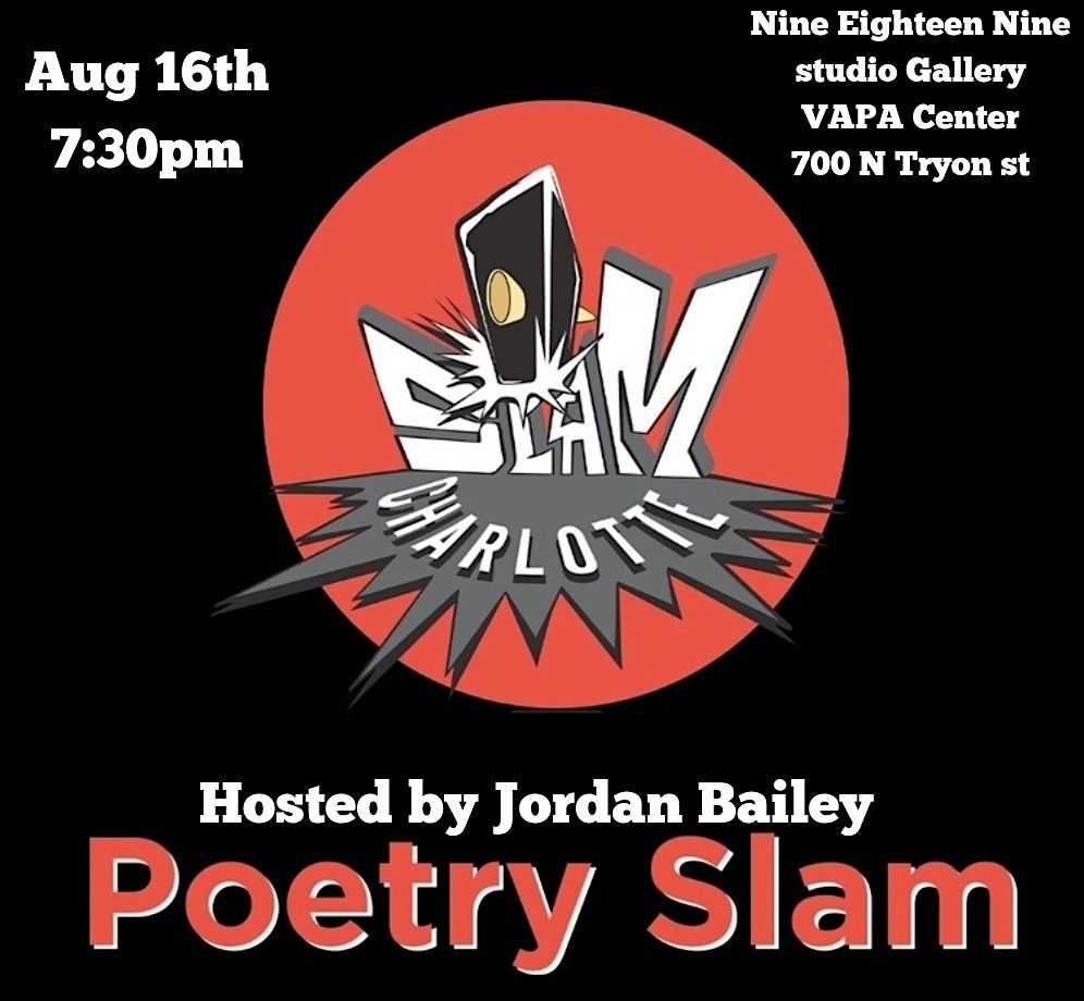 Slam Charlotte   September Poetry Slam!!