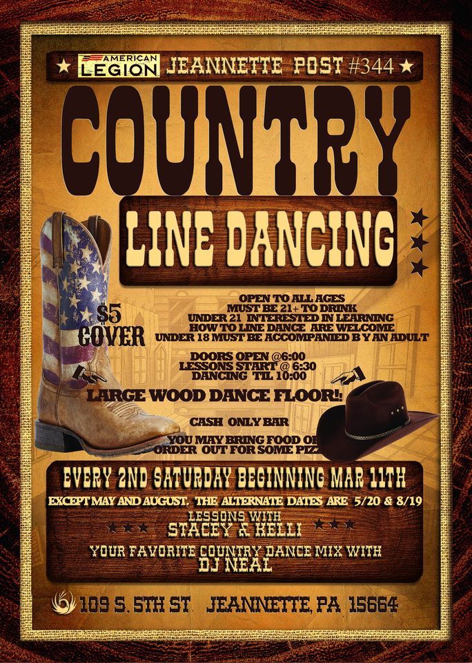 Jeannette American Legion Country Night