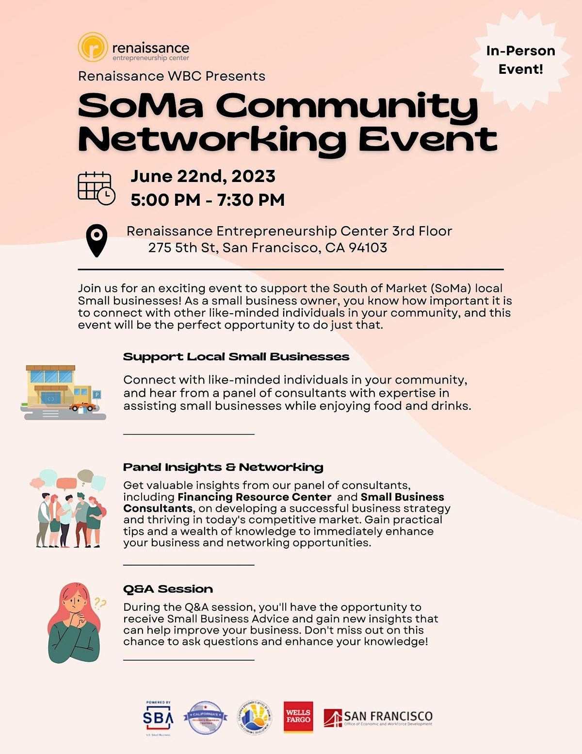 SoMa Community Small Business Networking Event
