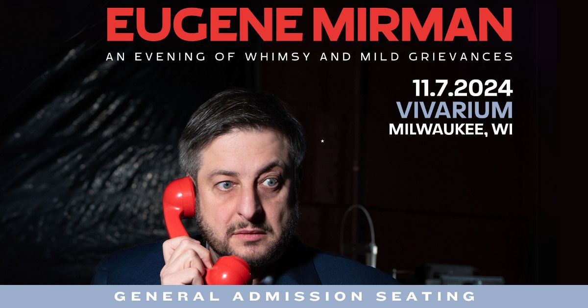 Eugene Mirman at the Vivarium