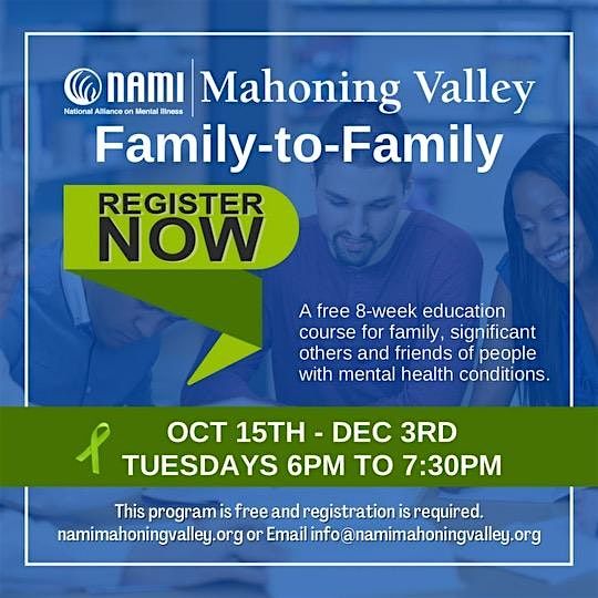 FREE NAMI Family-to-Family Educational Class