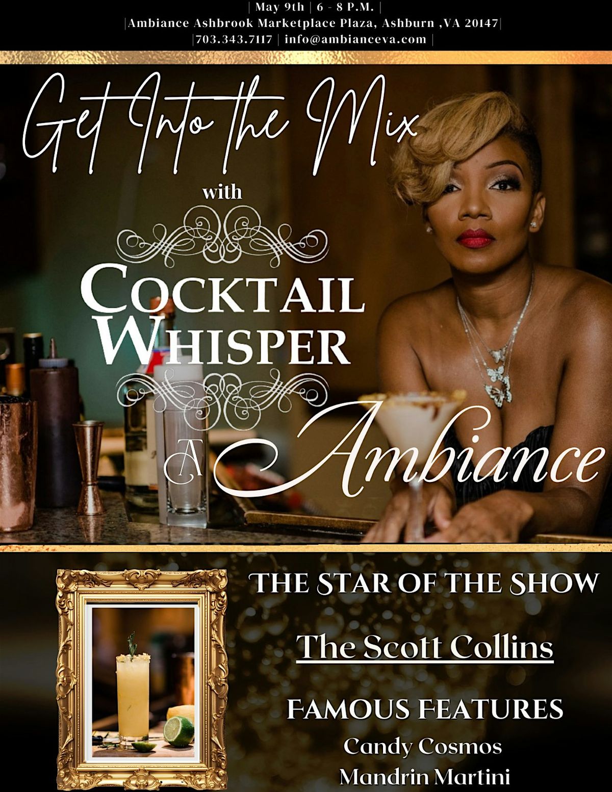 Experience the Art of Mixology with Cocktail Whisper @Ambiance!