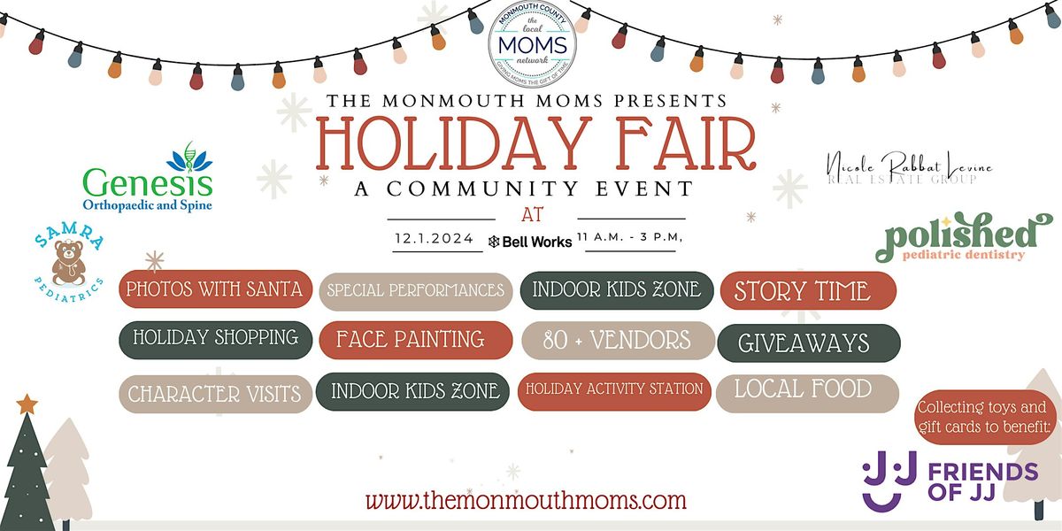 The Monmouth Moms' 2024 Holiday Fair!