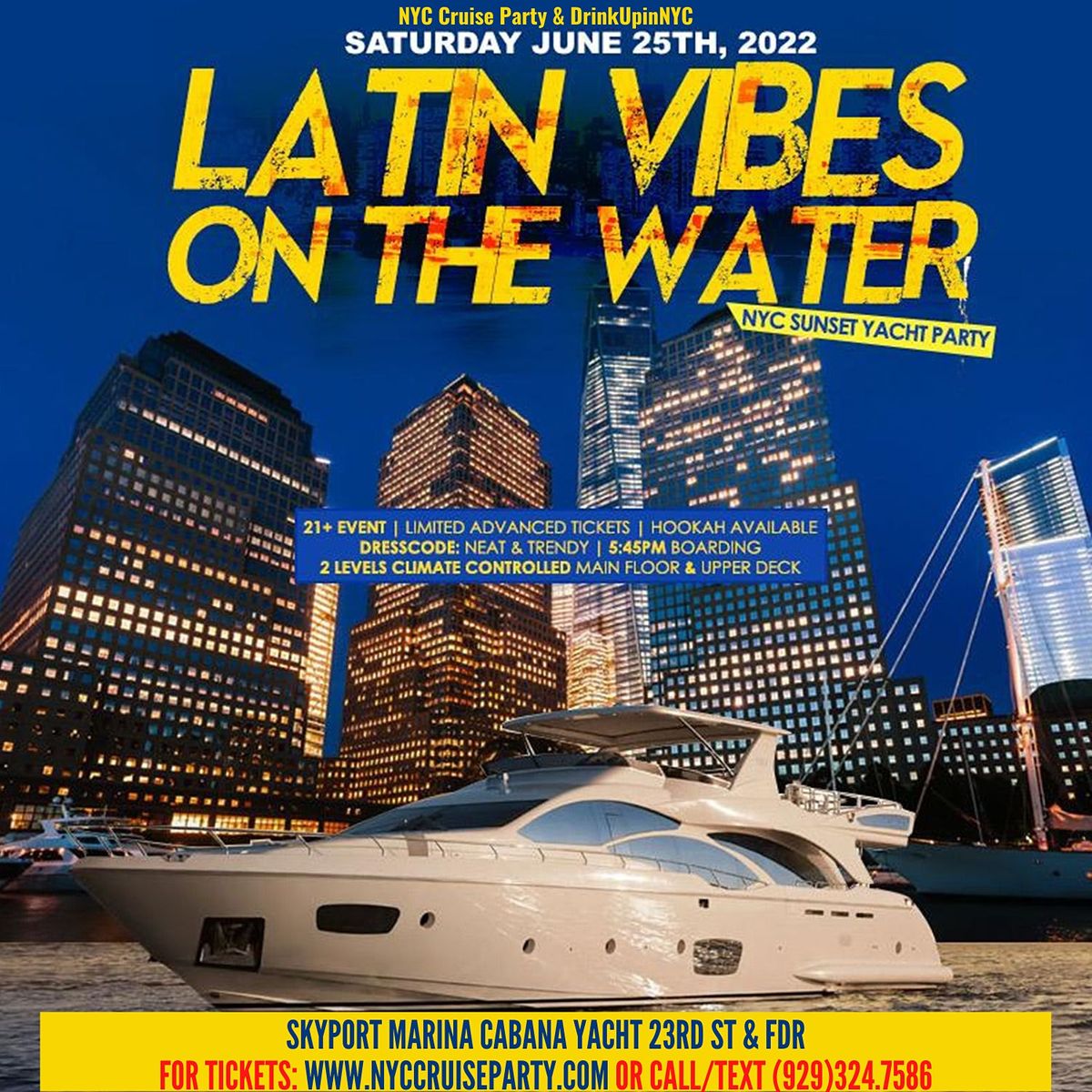 LATIN VIBES ON THE WATER