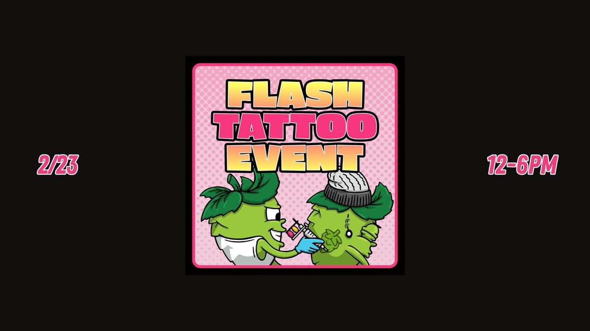 Flash Tattoos event with Rosemont Tattoo