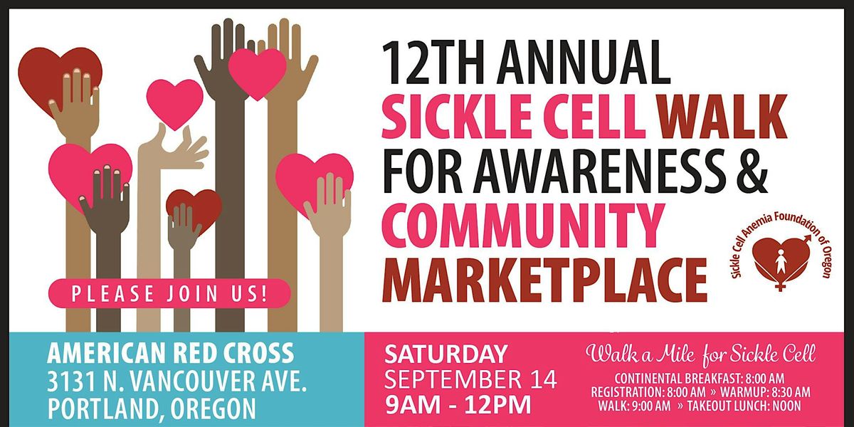 2024 Sickle Cell Walk for Awareness & Community Marketplace