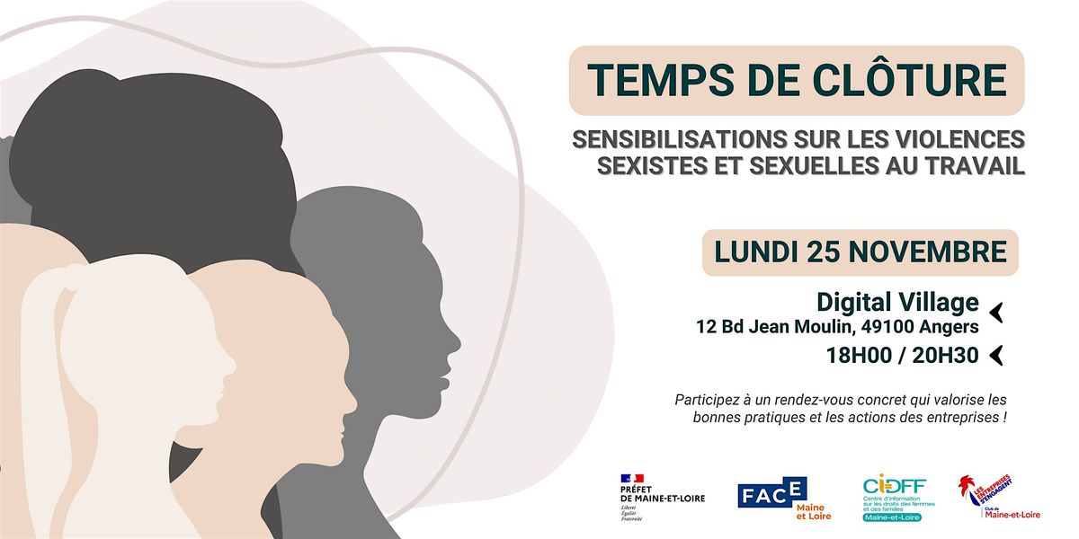 Temps de cl\u00f4ture des ateliers aux Violences Sexistes & Sexuelles au Travail