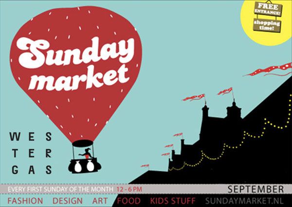 Sunday Market Westergas September