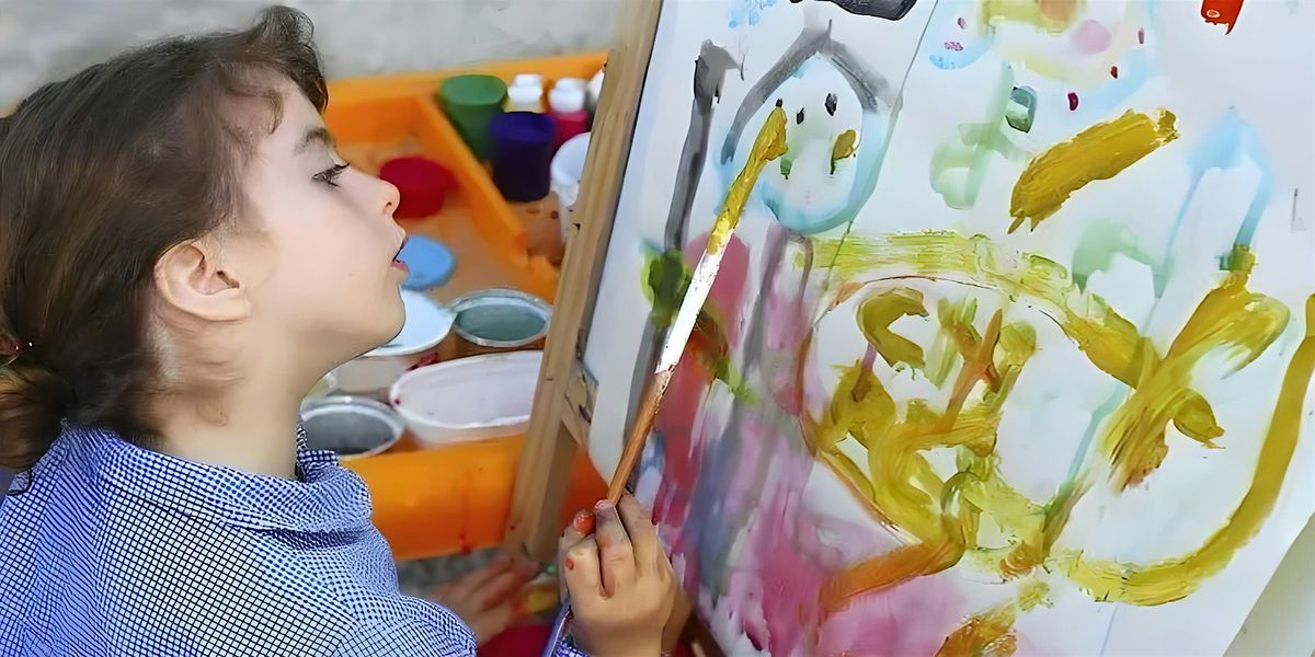 Parent-child creation, painting the future "parenting painting