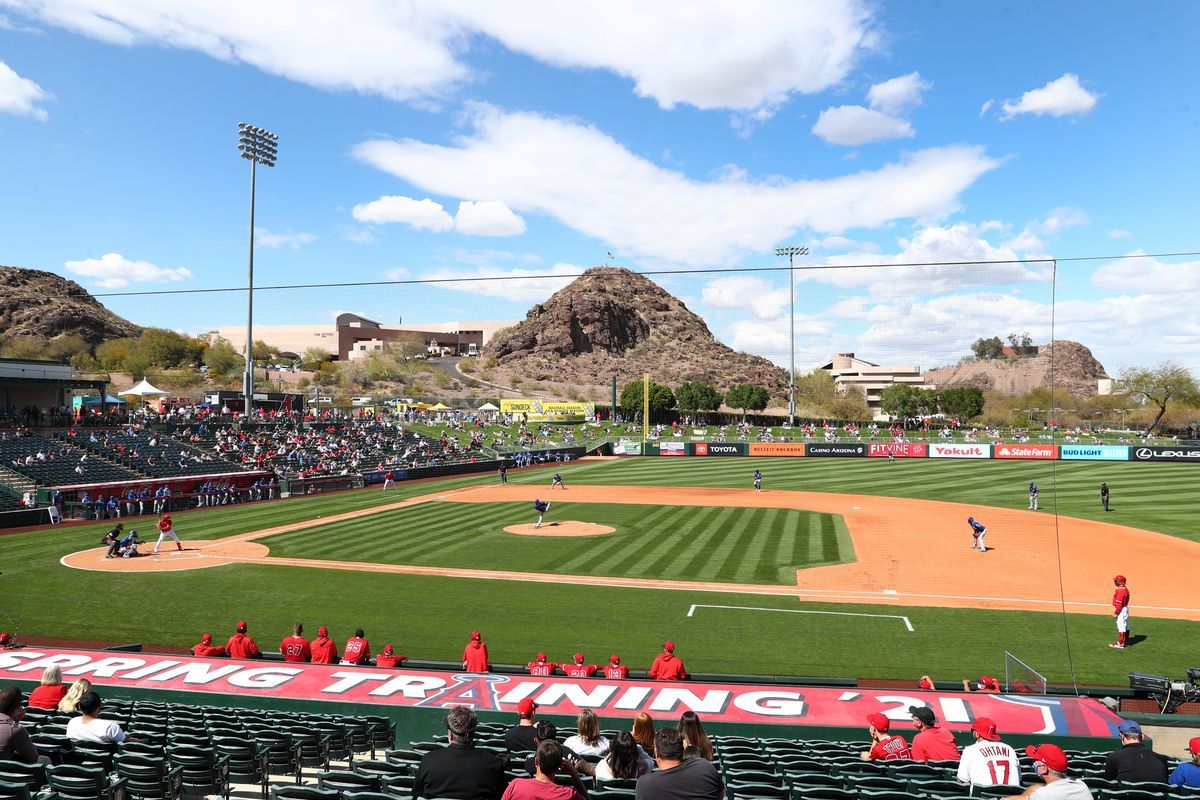 Spring Training - Kansas City Royals at Los Angeles Angels